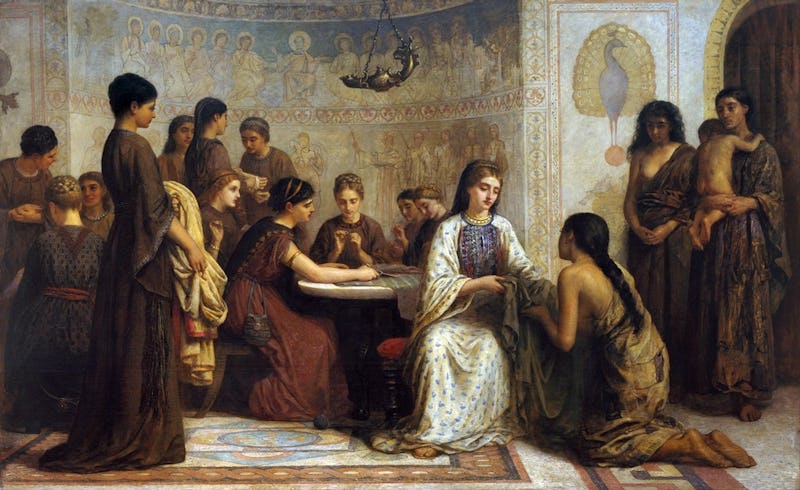 1445171205937203 imagem edwin long a dorcas meeting in the 6th century google art project 000 1000