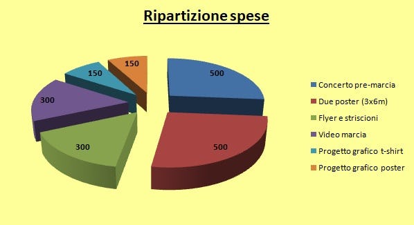 1553352052441819 grafico a torta spese marcia