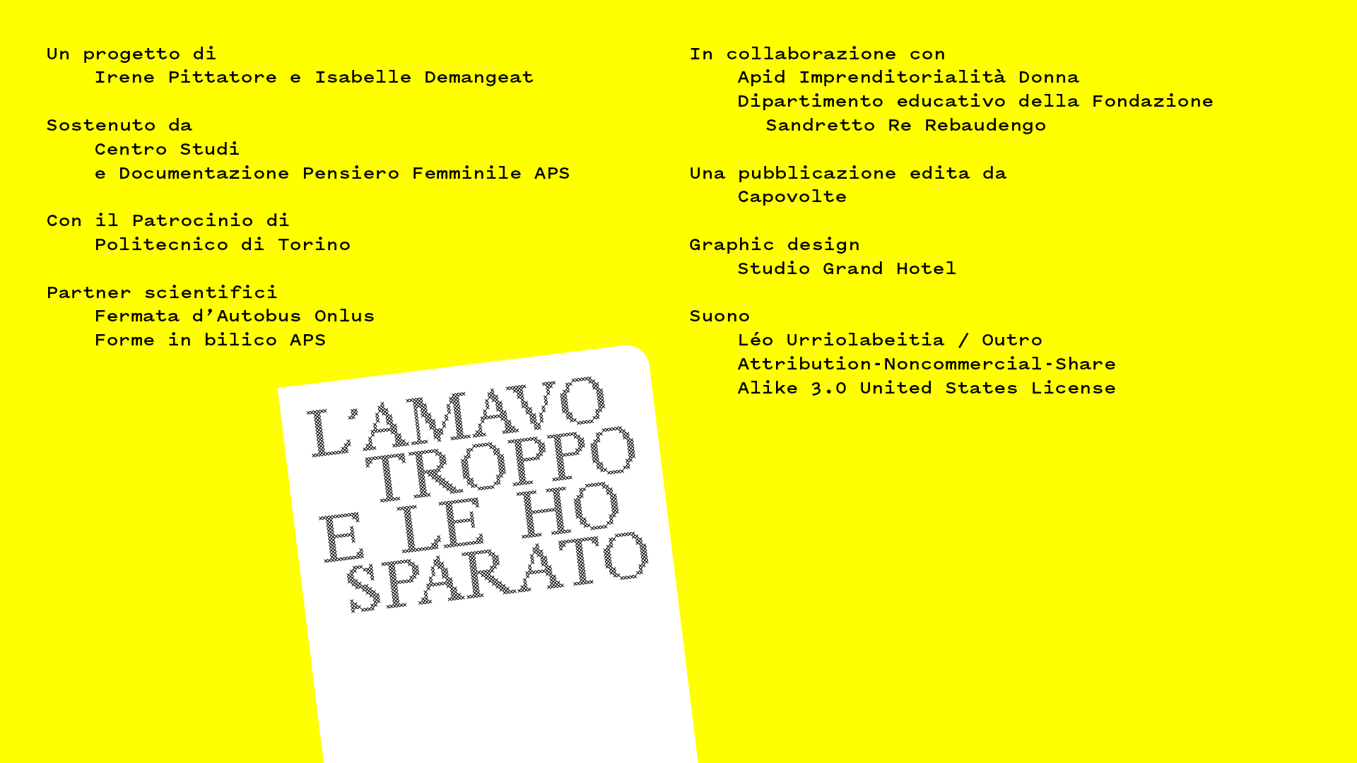 Il coraggio di essere felici 2023 - Fondazione Sviluppo e Crescita CRT